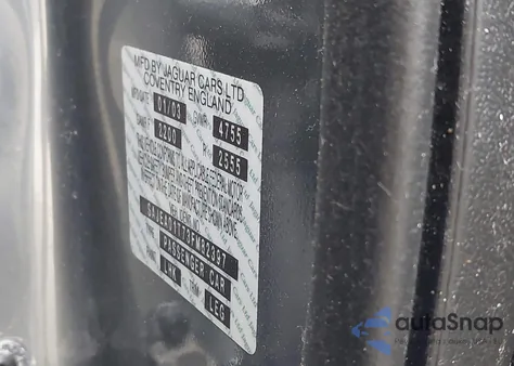 2003 Jaguar S-Type 3.0L V6 from USA, damaged, VIN SAJEA01T73FM82397